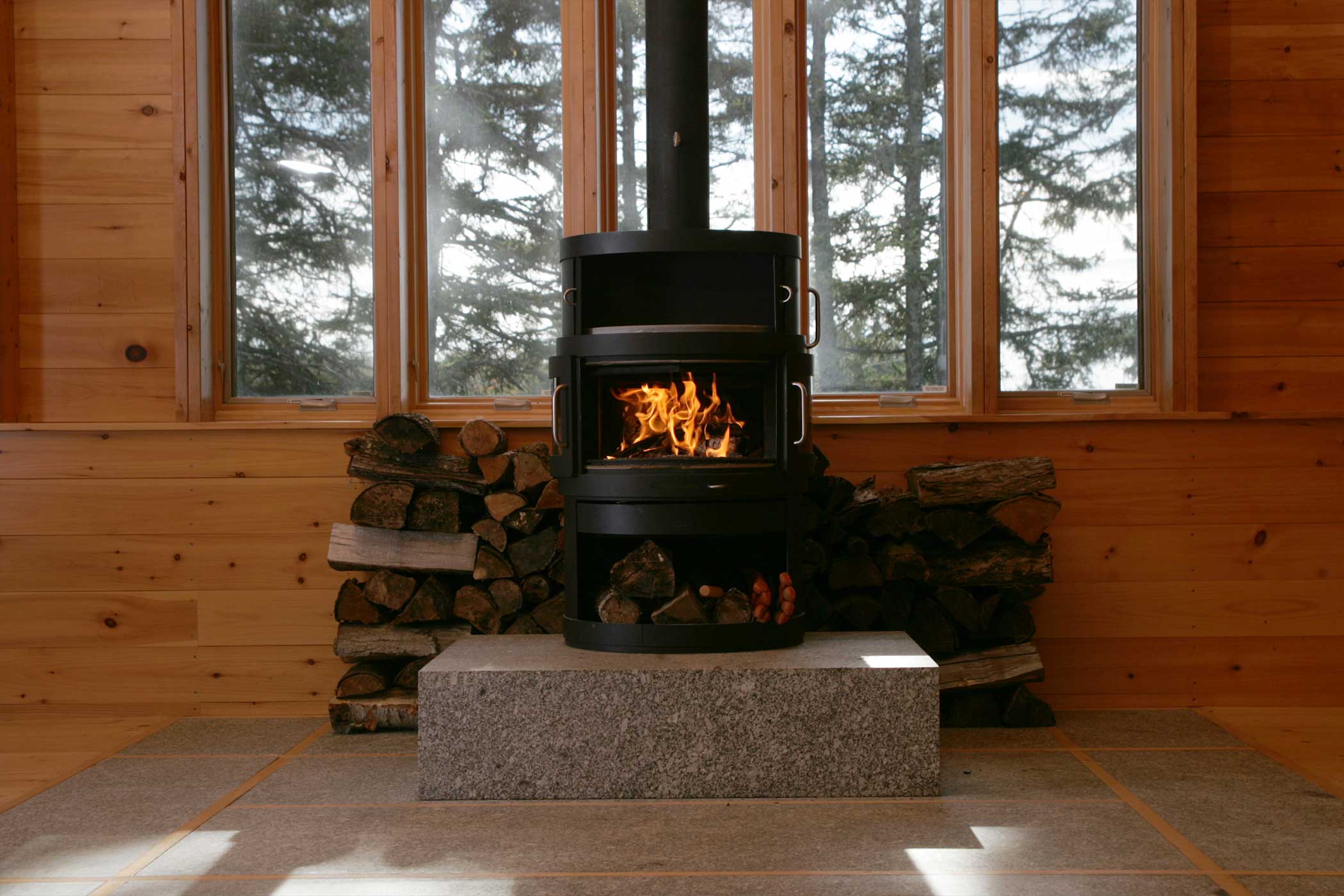 'Island House - Fireplace' by Christopher Campbell Architecture