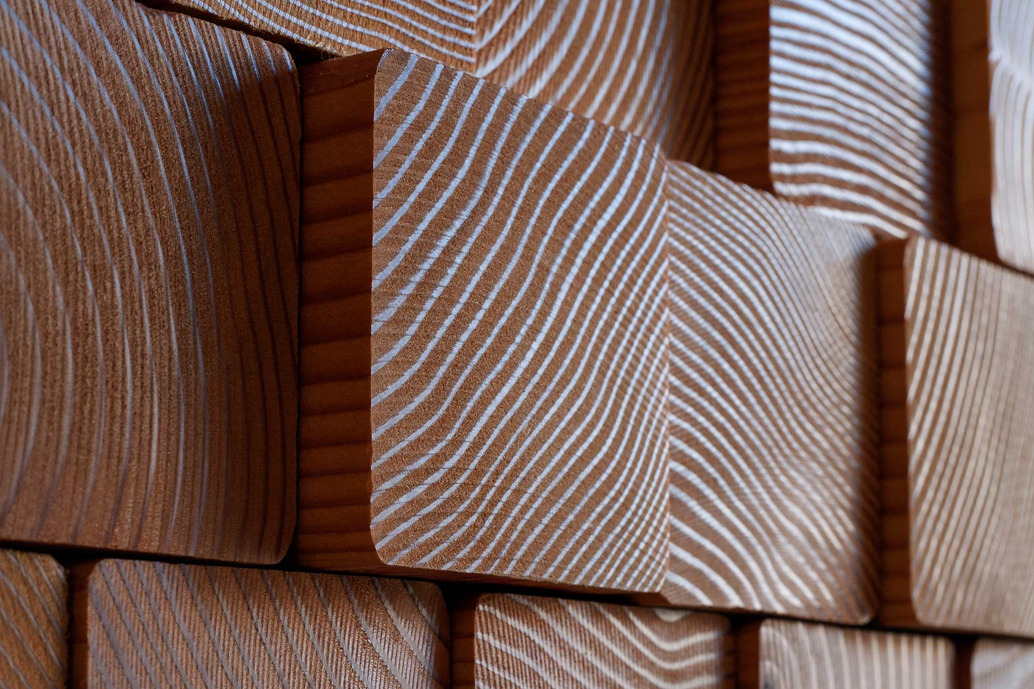 'Noodle Shop - Wall Detail' by Christopher Campbell Architecture